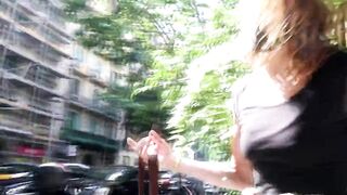 Public Nudity in a restaurant, supermarket and street