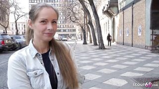 GERMAN SCOUT - SLENDER TEEN KINUSKI TALK TO CLIMAX BANG