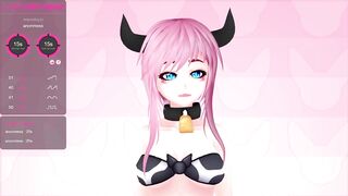 Cow is willing to get milked ! (Chaturbate 30/07/21)