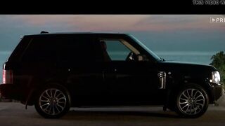 Business woman drilled after a diner