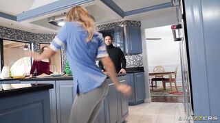 BRAZZERS Concupiscent Tiffany Squirts Guests at Potluck Party