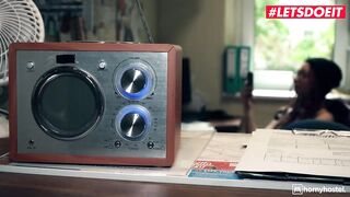 HORNYHOSTEL - (Frida Sante, Mark Aurel) - Large Melons Small Playgirl Gets Drilled In Her Snatch By Her Superlatively Good Ally