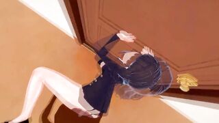 【SHIHO NISHIZUMI】【HENTAI 3D】【GIRLS UND PANZER】