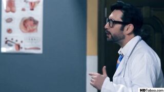 Strange doctor fertilizes breasty & ass sweetheart - Siri Dahl