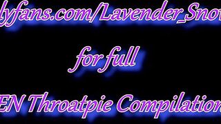 THROATPIE COMPILATION 22 - Most Good Sloppy 69 Deepthroat Fellatio Gulp Episodes 2021