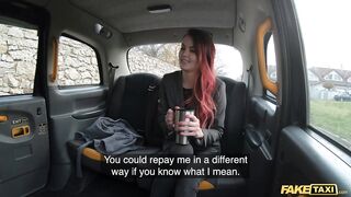 Fake Taxi Cindy Shine pays for cleaning bill with her cunt