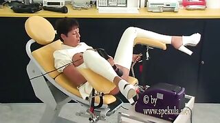 Anal machine squirt climax