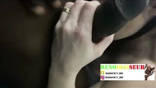 Renoi baiseur: senegalais baise une femme devant son mari cocu