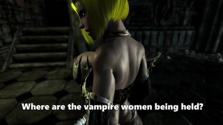 Andrea The Vampire And Her Werewolf Prisoner