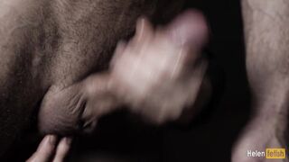 Wife jerks off rod ally spouse takes off