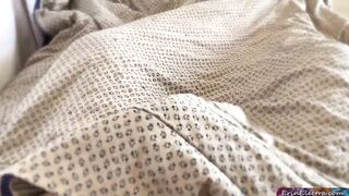 Cumming in stepmom's pants turns her on