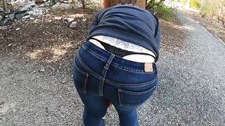 Whale Tail Large Butt Mother I'd Like To Fuck Public Exhibitionist