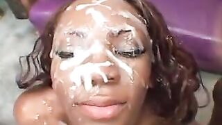 Black Bukkake Bitch