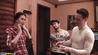 Heated sex in a public pool