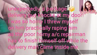 WifeMelly used by the repairman and delivery dude