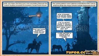 Rapunzel - Concupiscent Lesbo stepdaughter 1St Real Shlong -- Losing Her Virginity -- Fairytale