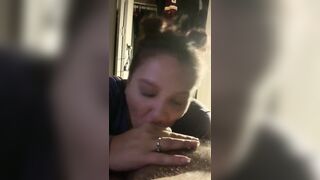 No teeth sucking Dong and gulp