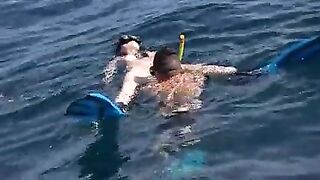 Sabine Mallory Underwater Screwing