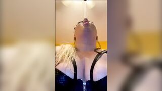 urinate gagging, and throated whilst pissing