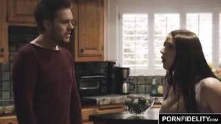 PORNFIDELITY Angela White Large Natural Titty Screwing