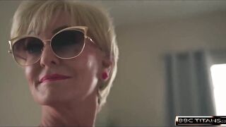 BBC Sexy GILF Seka Ebony double penetration Group-Fucked by BBC Titans Dick