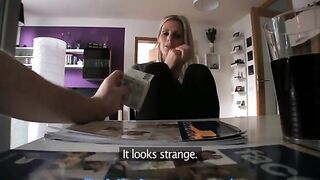 PublicAgent English Trainer Sucks and Screws my Large Schlong