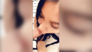 Oozed! Filled my Allies 18yo Breasty Sister with my Cum on Snapchat