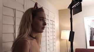 Amateur blond teen ambushed anally in an interracial bbc experience