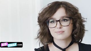 Stepsiblings Foursome Scene On Halloween Night