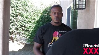 K1 Racing turns into a BBC orgy when Mr Flourish picks up Gracie but roommate Brick Cummings Bangs her