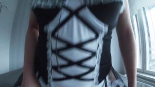 Pov virtual sex with hot maid