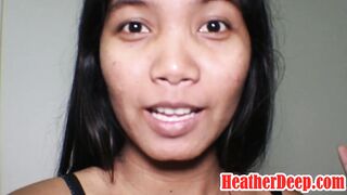 15 week preggy thai teen oriental super sexually excited gives deepthroa