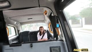 Fake Taxi – Hot Lalin Girl brunette hair air stewardess has her twat pounded