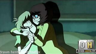 DRAWN ANIME - Scooby-Doo Porn - Velma desires a screw-a-thon