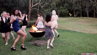 Campfire lesbos