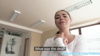 PublicAgent British Honey with Bubble Booty Screws a Large Dick