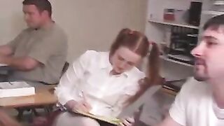 Schoolgirl Abused in Front of Class