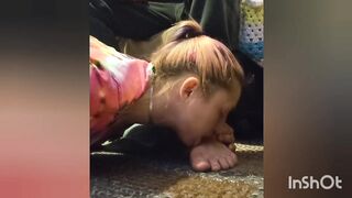 pixieservesHim weenie worship whilst That Guy games : battle with Valkyrie Queen on GOW