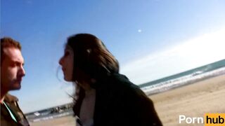 Spanish man picks up french wench in fast food and bangs her hard