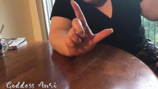 big beautiful woman Domina Feet : JOI Game