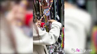 Stupid but ballsy 18yo teen shows her body in public