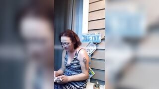 Smokin' and conversation with Sexy Mother I'd Like To Fuck