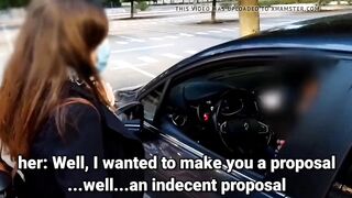 I PROPOSE MASTURBATION TO A STRANGER IN PUBLIC PARKING LOT