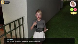 Встречаюсь с моей падчерицей# 38 Падчерица примерила новый костюм