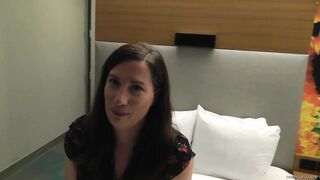 WIFE'S INTERVIEW IN ADVANCE OF THAT BABE TAKES HER 1ST BBC!