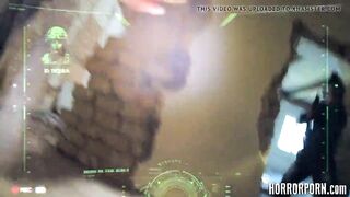 Belgian horrorporn zombie home movie scene