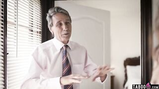 Stepdaughter Elena Koshka banged hard by her hung stepdad