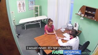 FakeHospital Hawt Brunette Hair Patient returns longing the doctors large knob