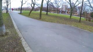 Cute teen swallows cum for money