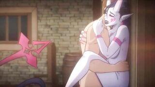 demon cutie asks to be drilled by the priest